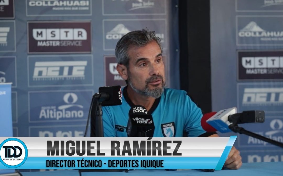 Miguel Ramírez: “Ser nosotros los protagonistas del partido”