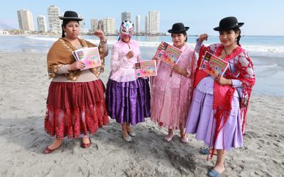 “Cholitas Luchadoras” llegan al Arena Cavancha