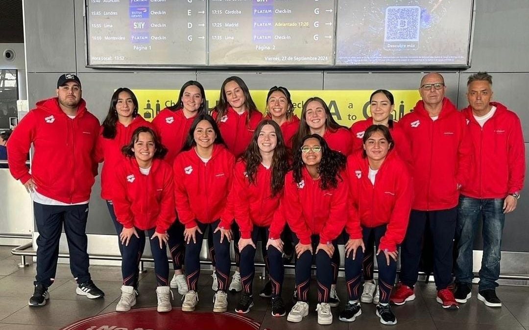 Chile viaja al Sudamericano de Waterpolo Femenino Cali, 2024