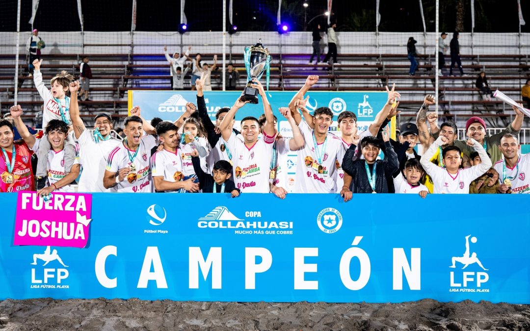 Camba FC gana “Copa Collahuasi” y clasifica Sudamericano Conmebol Fútbol Playa 2024