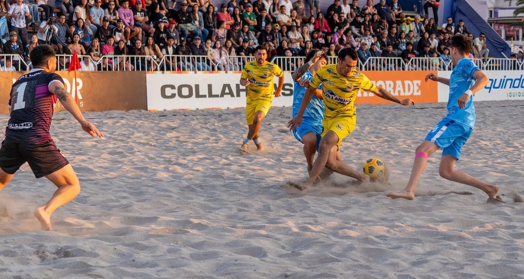 Boca Juniors y Racing de Avellaneda en cuadrangular de Fútbol Playa en Iquique