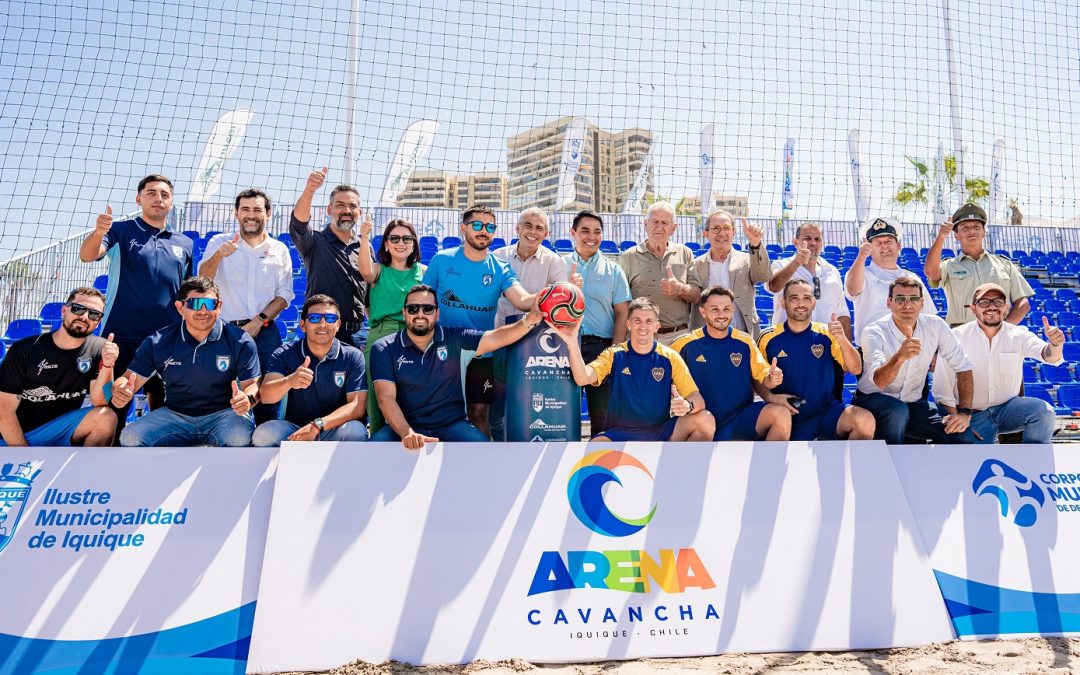 Comienza la fiesta del fútbol playa en el Arena Cavancha